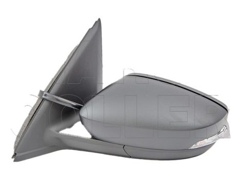 Skoda Fabia (NJ) 2014.10.01-2018.07.29 Visszapillantó tükör bal, elektromos  állítás, domború, fűthető, villogós (149C)