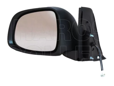 Fiat Sedici 2006.05.01-2009.07.01 Visszapillantó tükör bal, elektromos  állítás, domború, fényezendő (kerek csatl.) (10UV)