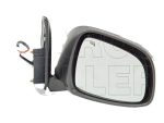   Fiat Sedici 2006.05.01-2009.07.01 Visszapillantó tükör jobb, elektromos  állítás, domború, fekete (szögl.csatl.) (10VT)