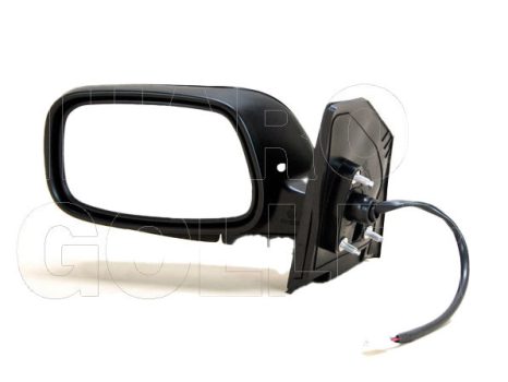 Toyota Corolla (E120) 2002.01.01-2004.05.31 Visszapillantó tükör bal, elektromos  állítható, fűthető, fényezendő, kerek cs.  (0S4C)