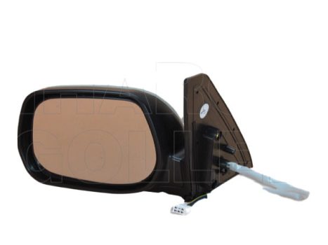 Toyota RAV-4 XA20 2001.03.01-2005.10.31 Visszapillantó tükör bal, elektromos  állítható, fényezendő, fűthető (08EV)