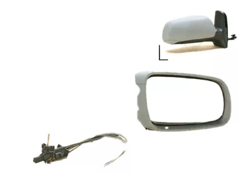 Seat Alhambra 2000.09.01- Visszapillantó tükör jobb, bowdenes állítható, domború,fényezendő (-04) (0H1K) Seat Alhambra 2000.09.01- Visszapillantó tükör jobb, bowdenes állítható, domború,fényezendő (-04) (0H1K)