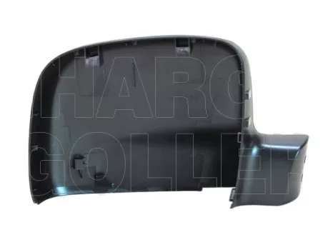 VW Caddy III 2004.02.01-2009.12.31 Visszapillantó tükör borítás bal, fekete (fekvő) (0XL5)