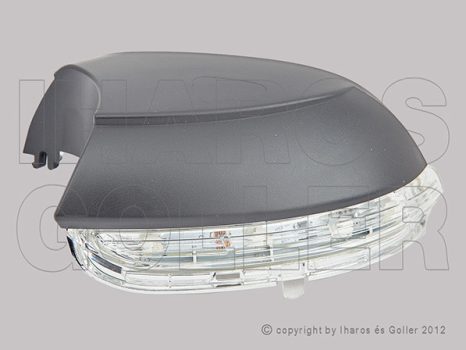 VW Beetle 2011.10.31- Visszapillantó tükör borítás alsóész villogóval jobb (LED) (12ZL)