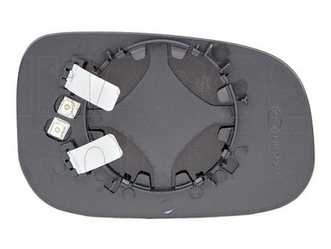 Volvo C30 2006.10.01-2009.10.31 Tükörlap cserélh., bal, fűthető, aszférikus (kerek felf) (1B91)