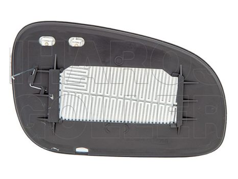 Volvo S60 2000.08.01-2004.02.28 Tükörlap cserélhető bal, domború, fűthető (13CK)