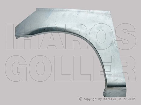 Mazda MX-5 1998.01.01-2005.10.01 Hátsó sárvédő javítóív jobb (küszöb nélkül) (1L0G)