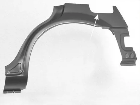 Mazda 323 1998.10.01-2001.01.31 Hátsó sárvédő javítóív bal 4 ajtós (0P63)