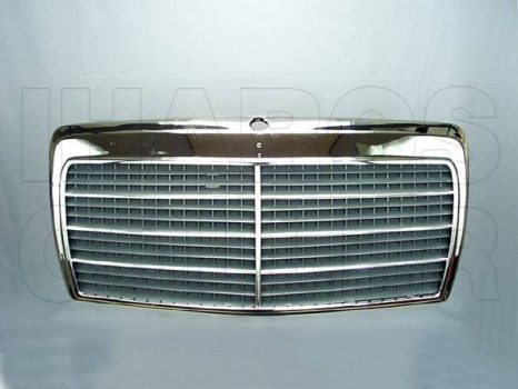 Mercedes (W124) 1985.01.01-1995.05.31 Hűtődíszrács kpl. díszlécekkel (93.5-ig)  (0GKX)