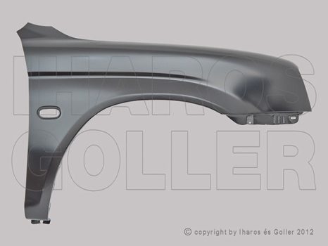 Mitsubishi L 200 (K60,70) 1996.01.01-2001.06.03 Első sárvédő jobb, oldalvillogós (0VZW)