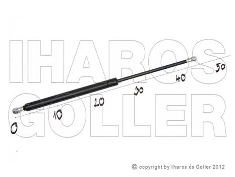 Daewoo Nubira J100 1997.01.01-1998.12.31 Gázrugó csomagtér ajtóhoz, ablaktörlős (5ajtós) (09Z3)
