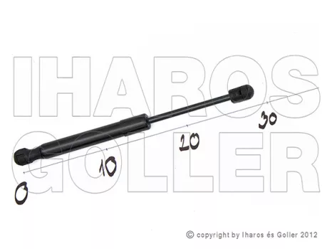 Mazda 6 2007.09.01-2010.02.28 Gázrugó gépháztetőhöz (0W05)