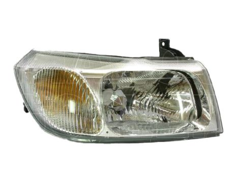 Ford Transit 2000.03.01-2006.03.31 fényszóró H4 jobb, belülről állítható(króm belső házzal) DEPO (0K84)