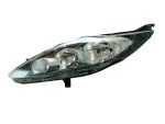   Ford Fiesta 2008.10.01-2013.01.31 Fényszóró H1/H7 bal, fekete házas (motorral) DEPO (0Y2L)