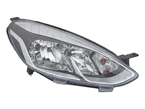 Ford Fiesta 2017.06.01- Fényszóró H7/H15 jobb (motorral) DEPO * (1KPB)