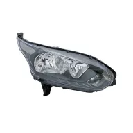   Ford Transit Connect-Tourneo 2013.09.30-2018.05.28 fényszóró H7/H15 jobb+DRL, fekete házas (motorral) DEPO (12SA)