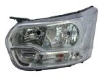   Ford Transit 2014.05.01-2019.05.19 fényszóró H7/H15 bal napp.f. króm házas (motorral) DEPO (12SB)