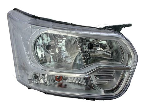 Ford Transit 2014.05.01-2019.05.19 fényszóró H7/H15 jobb napp.f. króm házas (motorral) DEPO (12SC)