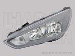   Ford Focus 2014.10.01-2018.04.09 fényszóró H1/H7 bal fekete házas (motorral) DEPO (1CER)