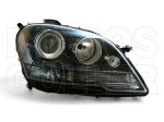   Mercedes ML (W164) 2009.01.01-11.07.31 FSZ 2H7 jobb fekete házas (motoros) DEPO (0YRA)