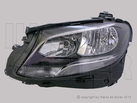 Mercedes E (W213) 2016.02.01- Fényszóró 2H7/LED bal (motorral) DEPO (1AT5)