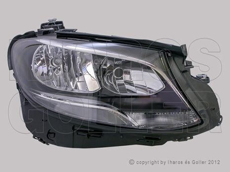 Mercedes E (W213) 2016.02.01- Fényszóró 2H7/LED jobb (motorral) DEPO (1AT6)