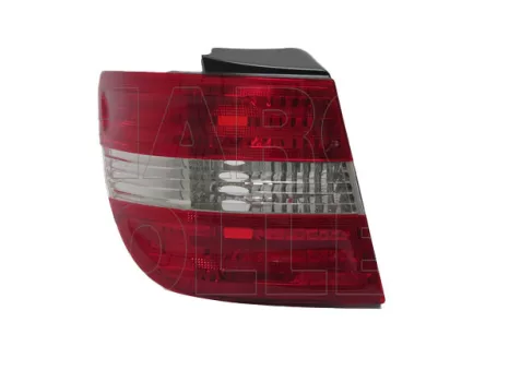 Mercedes B (W245) 2005.05.01-2008.03.31 Hátsó lámpa üres bal külső, fehér villogós (0W9I)