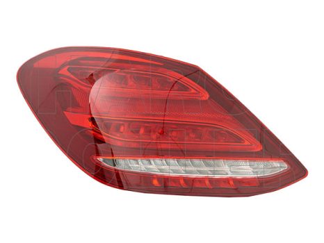 Mercedes C (W205) 2014.03.01-2018.08.30 Hátsó lámpa üres bal, LED (SEDAN) (1ES7)