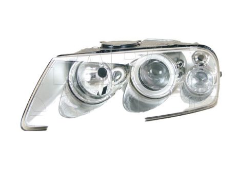 VW Touareg 2002.11.01-2010.02.28 Fényszóró H9/H7 bal 2007-ig (motorral) DEPO (002Y)