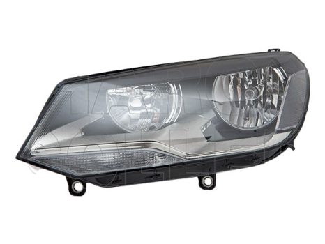 VW Touareg 2010.02.28-2014.09.01 Fényszóró H7/H15 bal (motorral) DEPO (0816)