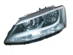   VW Jetta IV 2011.01.01-2014.08.01 Fényszóró 2H7 bal, fekete házas (motorral) DEPO (05FK)