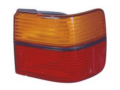 VW Vento 1992.01.01-1998.09.30 Hátsó lámpa üres jobb külső sárga/piros DEPO (0PZ2)