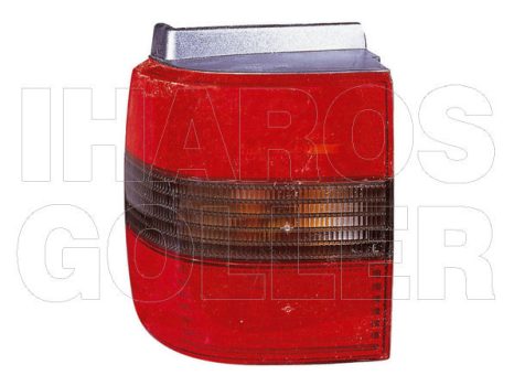 VW Passat (B4) 1993.09.01-1996.09.30 Hátsó lámpa üres bal, szürke/piros (Kombi) DEPO  (0SGK)
