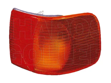 Audi 100 1990.12.01-1994.05.31 H. lámpa üres jobb külső piros/sárga (Sedan) DEPO (0T4U)