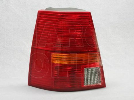 VW Golf IV 1997.10.01-2003.09.30 Hátsó lámpa üres sárga/piros bal (Kombi) (0JBP)