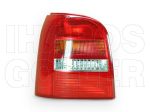   Audi A4 1999.01.01-2000.12.31 Hátsó lámpa üres bal, piros-fehér (Kombi) DEPO (0VEY)