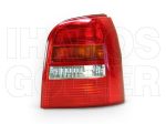   Audi A4 1999.01.01-2000.12.31 Hátsó lámpa üres jobb, piros-fehér (Kombi) DEPO  (0VF0)