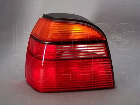 VW Golf III 1991.09.01-1997.09.30 Hátsó lámpa üres jobb (0AV3)