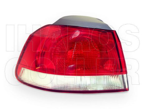 VW Golf VI 2008.10.01-2012.09.30 Hátsó lámpa üres bal külső (HELLA-tip.) (0TDL)