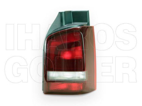 VW Caravelle/Multivan (T5) 2009.10.01-2015.06.30 H. lámpa üres jobb füst/piros (1 hátsó ajtós) (0ZNT)