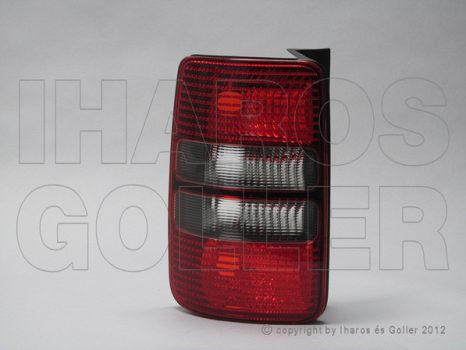 VW Caddy III 2010.01.01-2015.05.30 Hátsó lámpa üres bal sötétített (2 hátsó ajtós) (104E)