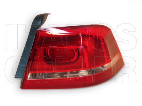 VW Passat (B7) 2010.11.01-2014.07.20 Hátsó lámpa üres jobb külső (4 ajtós) DEPO (0303)