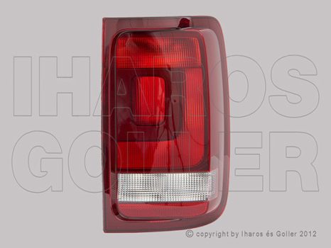 VW Amarok 2010.01.01- Hátsó lámpa üres jobb (sötétített) (1D73)