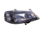   Opel Astra G 1997.09.01-2003.08.31 Fényszóró H7/HB3 jobb fekete házas (motoros állítás, motor nélkül) DEPO (0N0X)