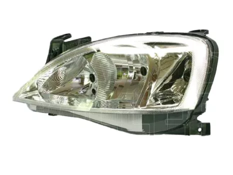 Opel Corsa C 2000.09.01-2006.08.31 fényszóró 2H7 bal 02.9-04.8(motoros állítás, motor nélkül) VALEO tip. DEPO (15BN)