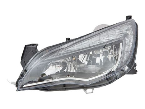 Opel Astra J/2 2012.09.01-2015.05.30 Fényszóró 2H7 fek.h.króm ker. bal (motorral) DEPO (1EDL)