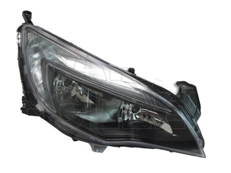 Opel Astra J/2 2012.09.01-2015.05.30 Fényszóró 2H7 fekete házas jobb (motorral) DEPO (08BC)
