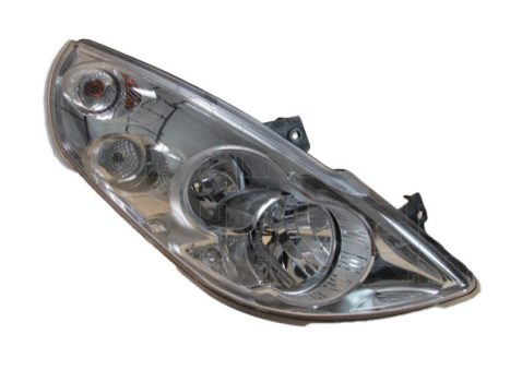 Opel Movano B 2010.03.01- Fényszóró H7/H1 jobb (motoros állítás, motor nélkül) DEPO (01XN)