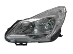   Opel Corsa D 2011.03.01-2014.08.31 fényszóró H7/H1 króm házas bal (motorral) DEPO (05CY)