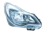   Opel Corsa D 2011.03.01-2014.08.31 fényszóró H7/H1 fekete házas jobb (motorral) DEPO (05D1)